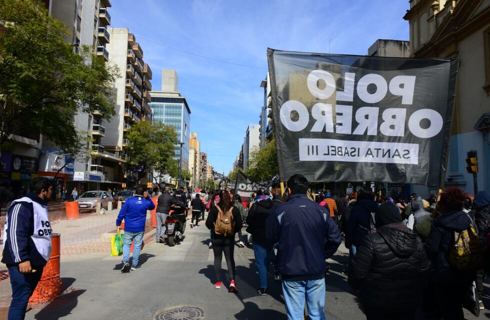 Una nueva marcha del Polo Obrero vuelve a provocar caos en el centro de Córdoba