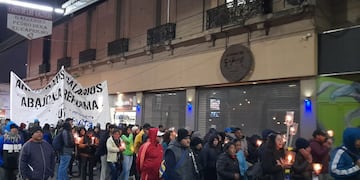 La movilización de docentes de este miércoles en Jujuy reiteró el reclamo salarial y el rechazo a la reforma constitucional.