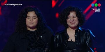 Las hermanas Milagros y Ana Oviedo compitieron en las batallas, pero no pasaron a la próxima etapa de La Voz Argentina.