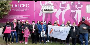 El mamógrafo móvil Avon-Lalcec realizó más de 160 mamografías en Zavalla (Comuna de Zavalla)