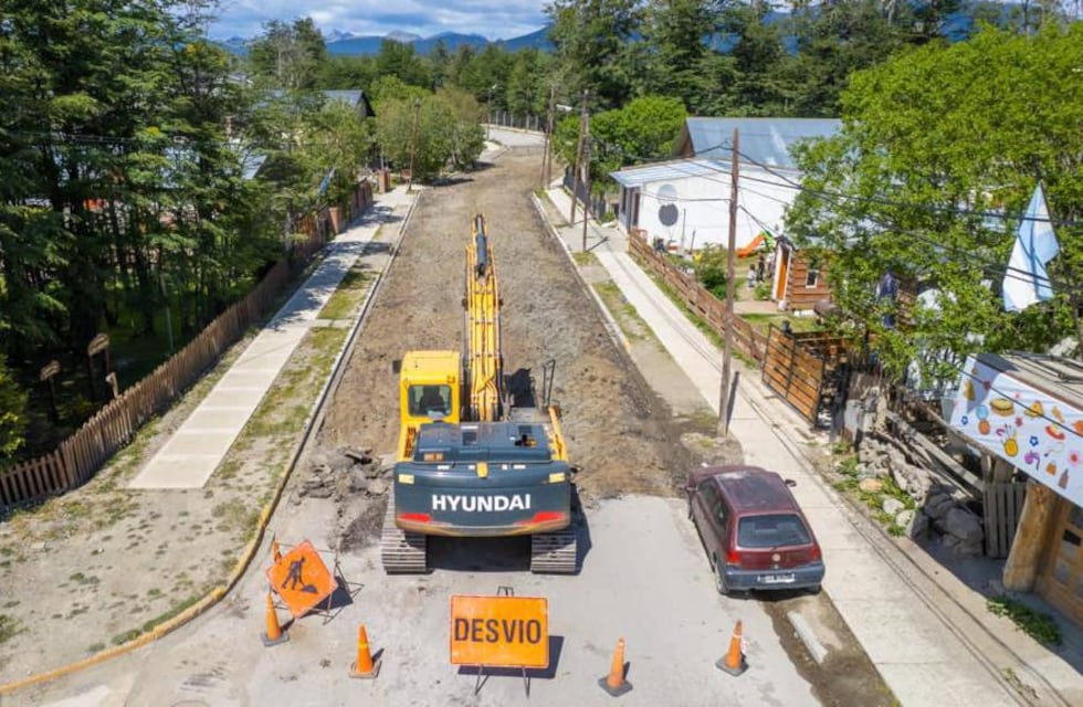 Comenzaron los trabajos de la calle Padre Zenone