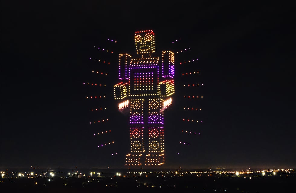 Show de drones este fin de semana en Orense y Claromecó