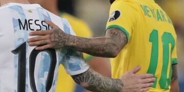 Messi y Neymar.