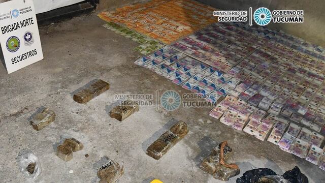 Los Pocitos: secuestraron dinero, marihuana y cocaína en diferentes allanamientos