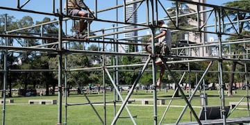 Tragedia en los preparativos para Colectividades