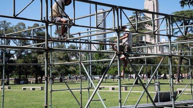Tragedia en los preparativos para Colectividades