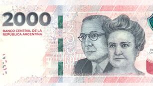 Nuevo billete de $2000
