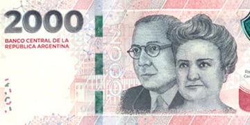 Nuevo billete de $2000