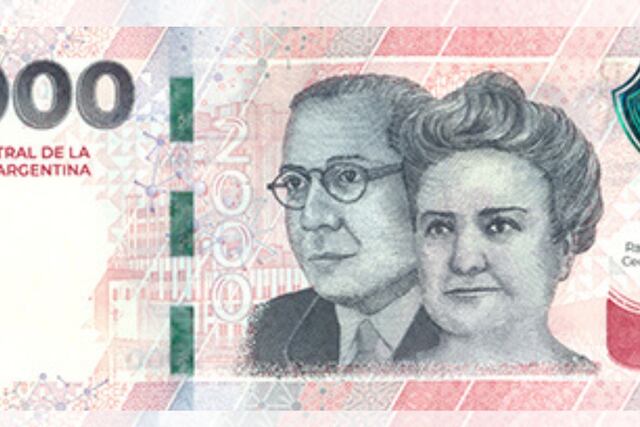 Nuevo billete de $2000