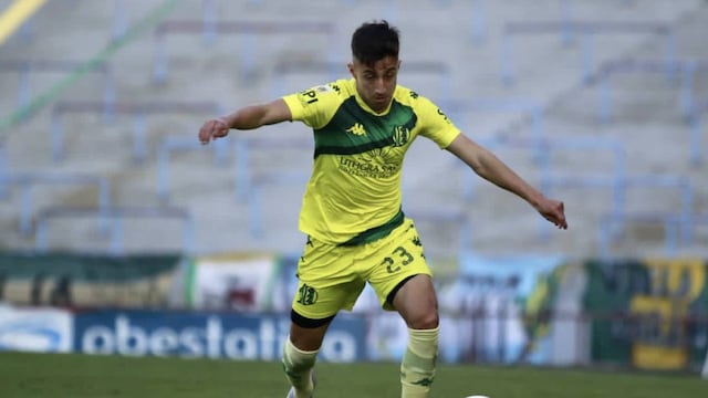 Lautaro Guzmán, ex Talleres que juega en Aldosivi (Prensa)