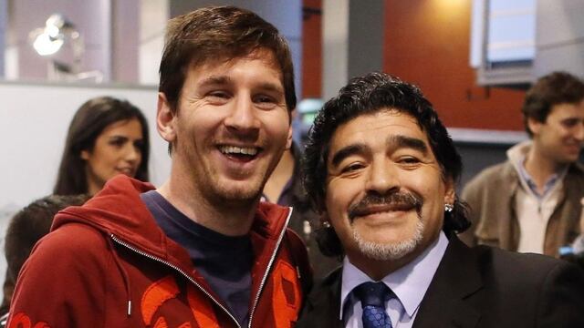 Lionel Messi compartió fotos junto a Diego Maradona luego de la muerte del exfutbolista y entrenador. (@leomessi)
