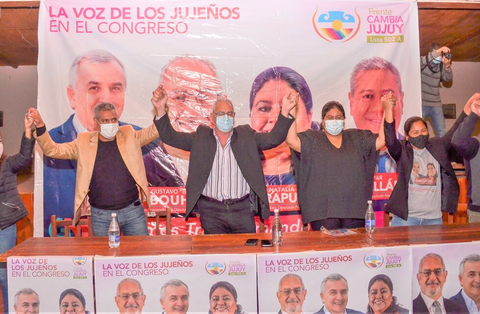 Bouhid llamó a rechazar “la política de atropello y discriminación” contra Jujuy