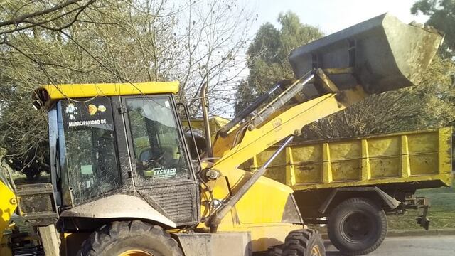 Se continúa trabajando en la reparación de calles