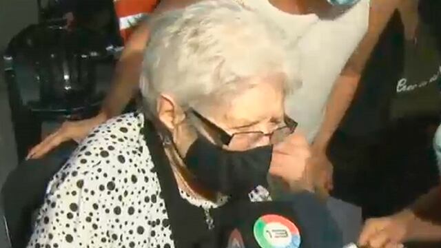 Ana tiene 102 años y su vacunación fue cubierta por los medios de Río Cuarto.