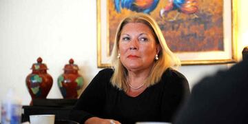 Elisa "Lilita" Carrió (La Voz / Archivo).