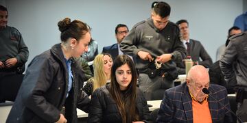 Alegatos en el juicio por el crimen del arquitecto Reynaldo Flehr. (Pedro Castillo / La Voz)