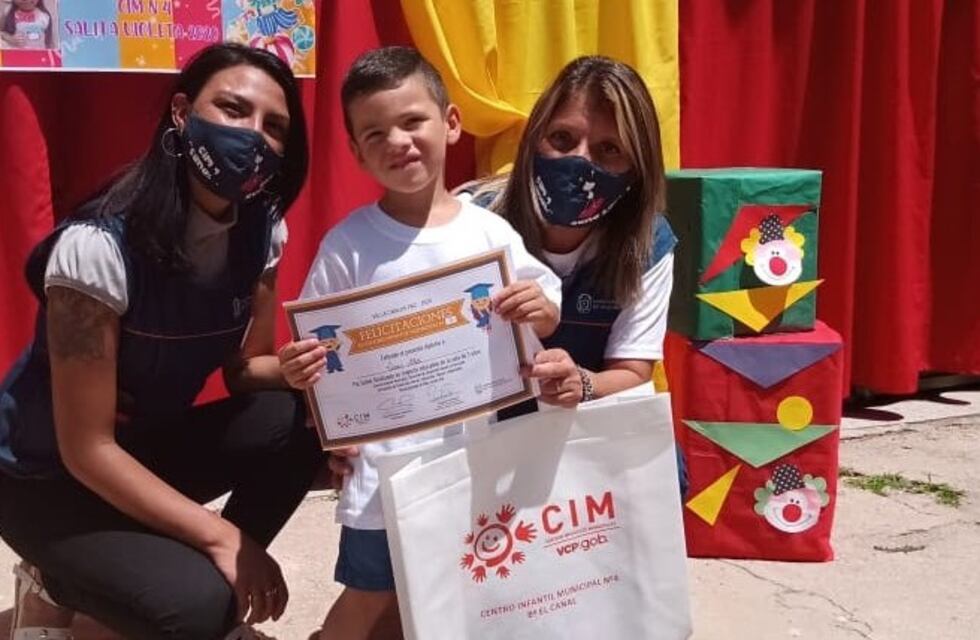 ¡Felicitaciones egresados! Los alumnos de los centros infantiles municipales de Carlos Paz recibieron sus diplomas