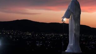 "Virgen Blanca", uno de los rincones más visitados y elegidos en Semana Santa.