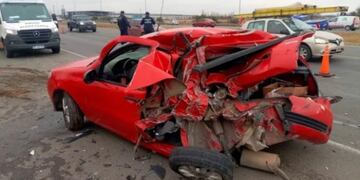 Vecinos de Carlos Paz sufrieron grave accidente en circunvalación.