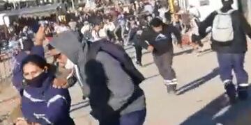 Hubo heridos y disparos en la Central Termoeléctrica de Ensenada.