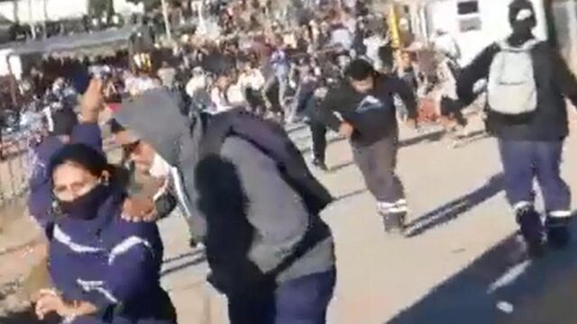 Hubo heridos y disparos en la Central Termoeléctrica de Ensenada.