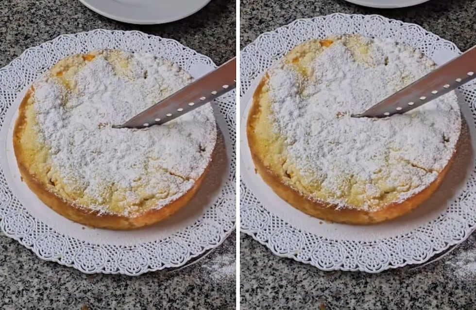 Cómo hacer una torta alemana con duraznos: la receta con 5 ingredientes