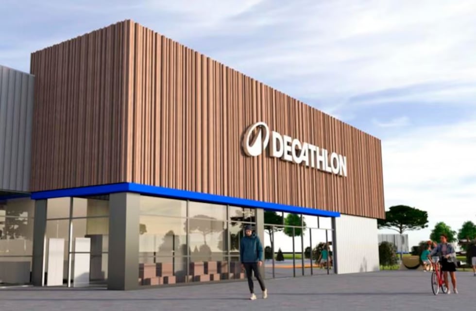 Así será el primer local de la marca internacional Decathlon en Argentina