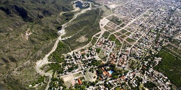 Vista aérea de la capital catamarqueña.