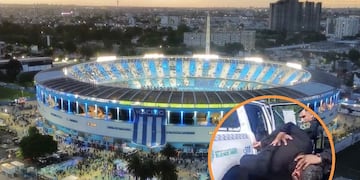 Detuvieron al padre de una figura de Racing