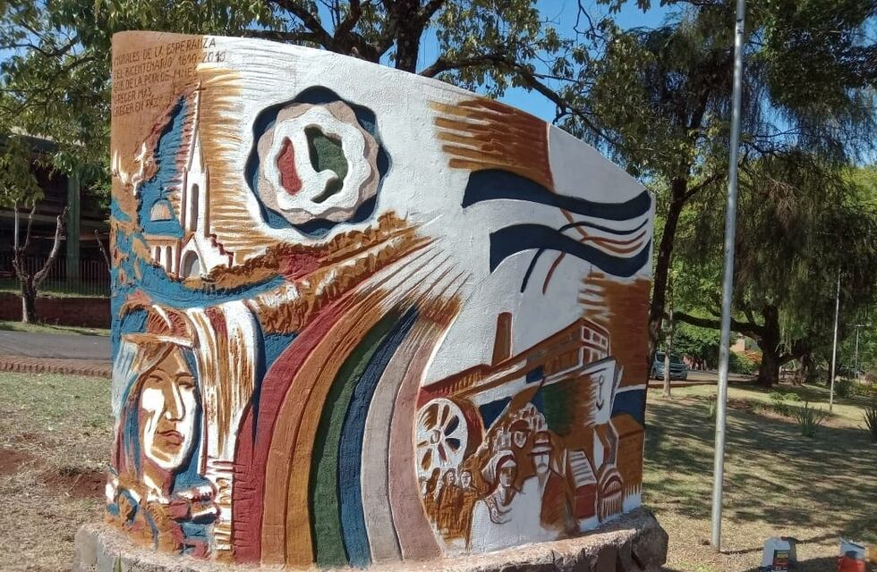 Continúan los proyectos de restauración de monumentos en Oberá