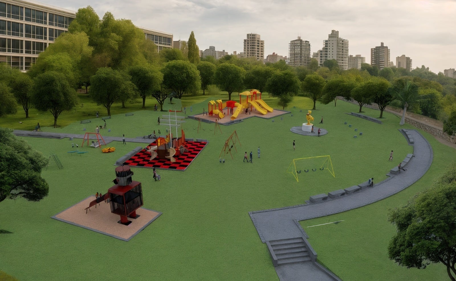 La Municipalidad pondrá en valor el emblemático Parque Carmelo José Cabrera, “El Patito Sirirí”