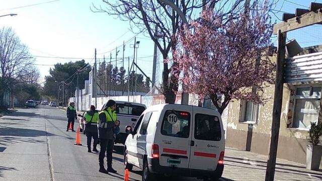 Controles de tránsito diurnos en Punta Alta. Secuestraron 15 vehículos.
