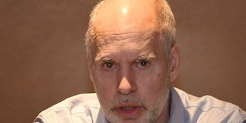 Horacio Rodríguez Larreta criticó duramente al gobierno de Alberto Fernández en una extensa carta. Foto: José Gutiérrez/Los Andes.
