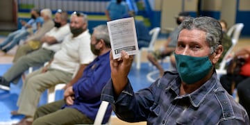 Poco mas de 70.000 chubutenses recibieron una dosis de la vacuna.