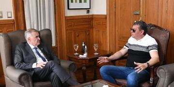 Jaldo y el delegado regional de UATRE dialogaron sobre la situación del sector