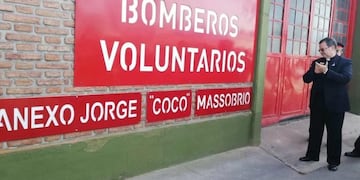 “Coco” Massobrio donó 400 hectáreas para una Escuela y un cuartel de Bomberos