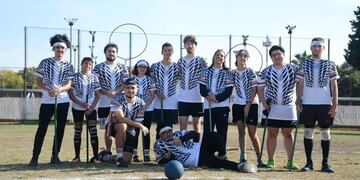Los Black Bird, equipo argentino de Quadball.