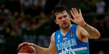 Luka Doncic clasificó con Eslovenia a los Juegos Olímpicos y estará en el grupo de Argentina.