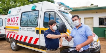 Nueva ambulancia para Jardín América