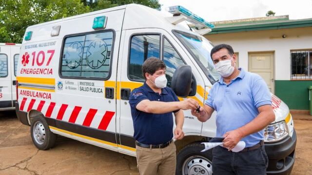 Nueva ambulancia para Jardín América
