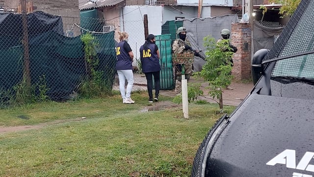 Allanamiento en Frontera