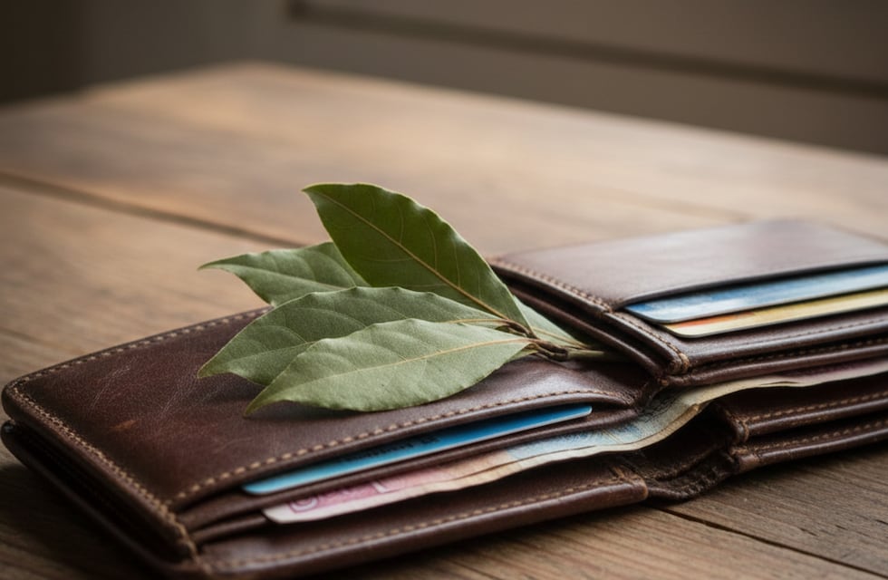 Cuál es el significado de llevar hojas de laurel en la billetera, según el Feng Shui