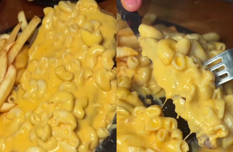 Cuánto cuesta la impactante milanesa cubierta de macarrones con queso en Hupa Hamburguesas