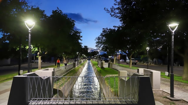 Paseo Luis Huerta en San Rafael.