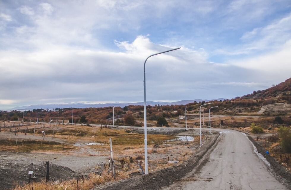 La Municipalidad trabaja en el alumbrado público de la Urbanización General San Martín