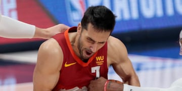 Barrieron a los Nuggets y Facu Campazzo podo pudo hacer. (AP)