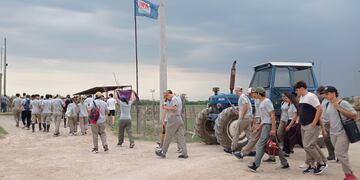 Alumnos de escuelas agrotécnicas se reunieron en el INTA Rafaela
