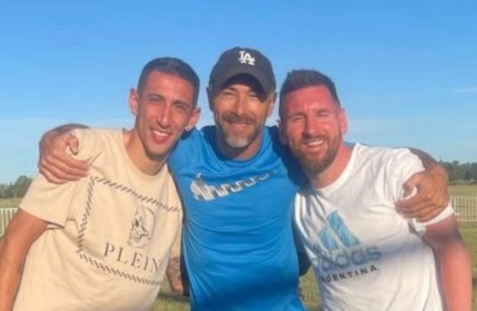 Rosario Central en el radar: Ángel Di María habló con Kily González en vacaciones