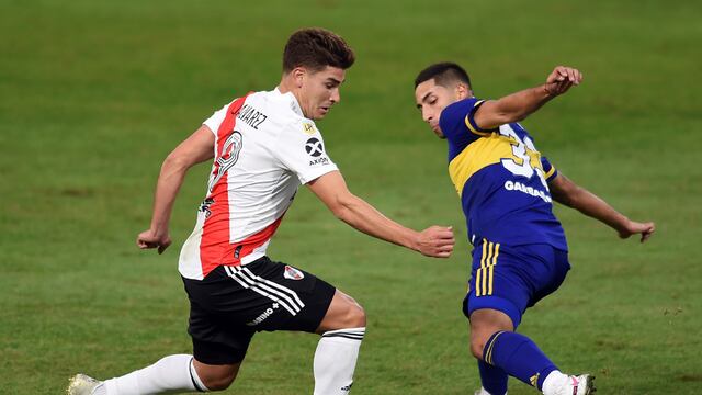 Boca se quedó con el Superclásico de la Liga Profesional de Fútbol (AP)