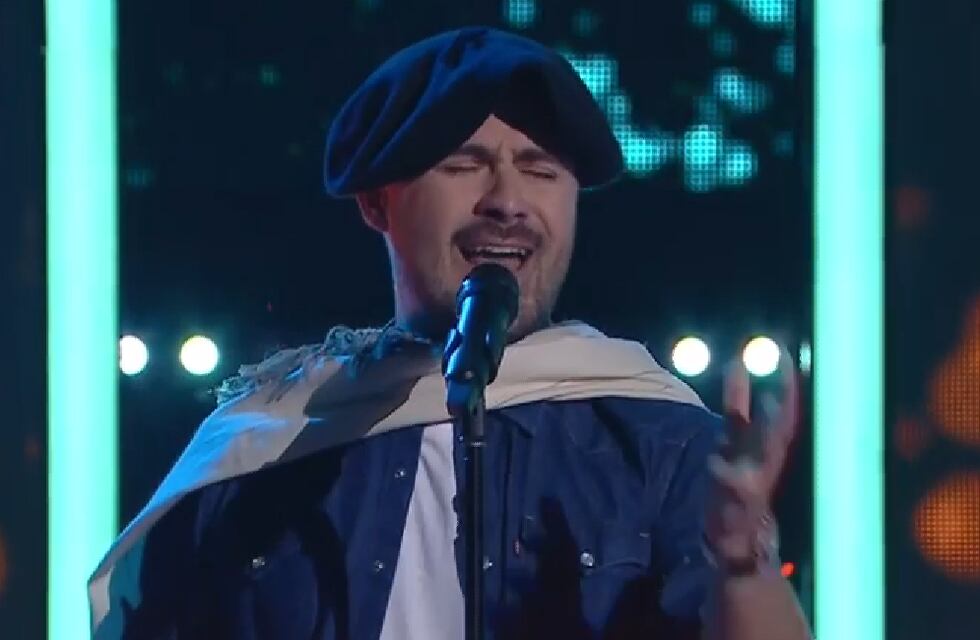 La Voz Argentina: el catamarqueño Javier Mandatori brilló en el escenario y fue elegido por Soledad